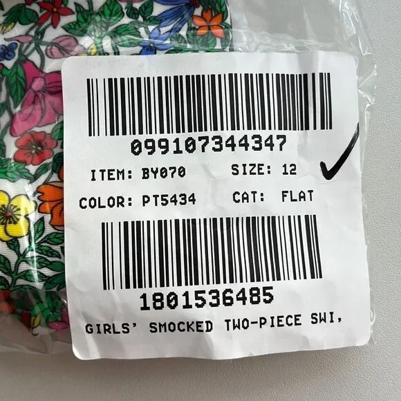 J Crew Girls Bikini Bottom Size 12 Floral - Picture 4 of 4